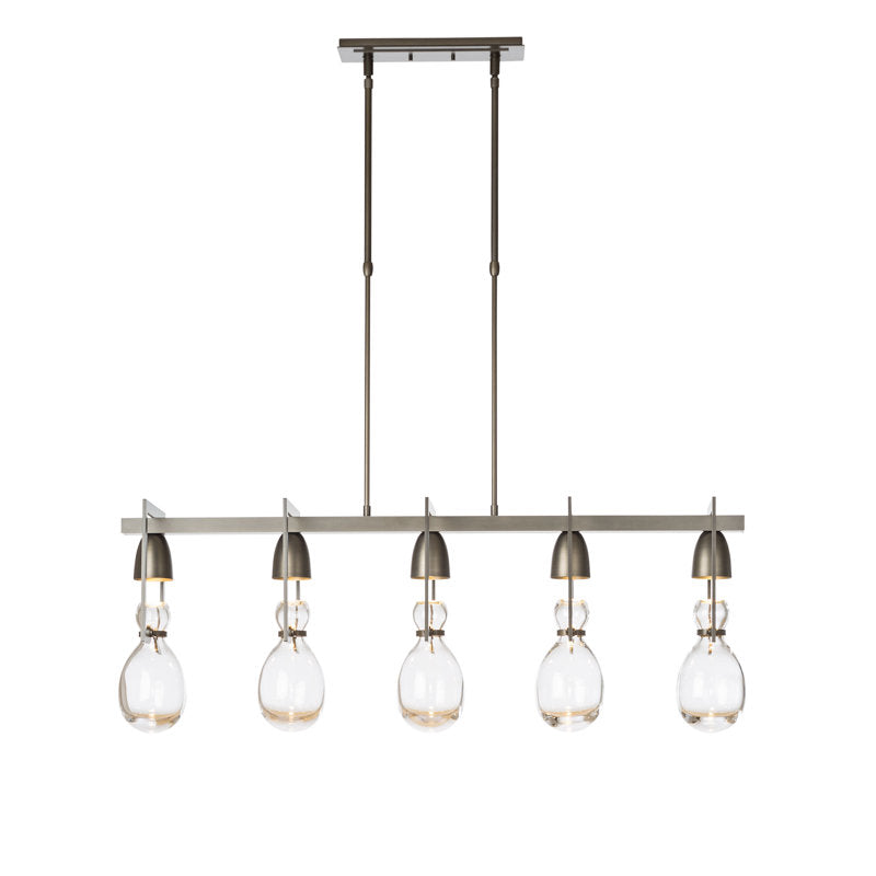 Apothecary 5 - Light Kitchen Island Linear Pendant