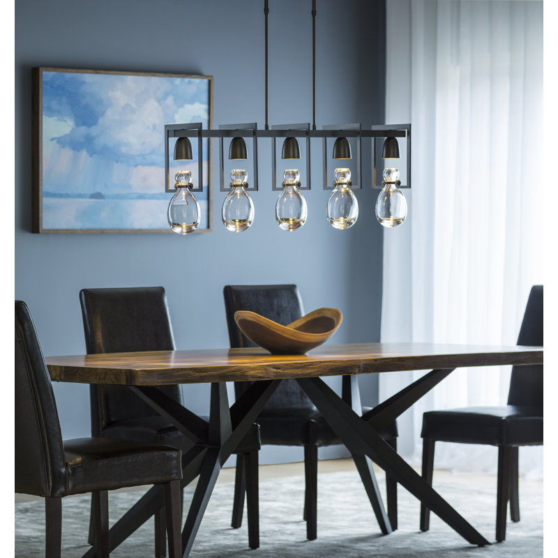 Apothecary 5 - Light Kitchen Island Linear Pendant
