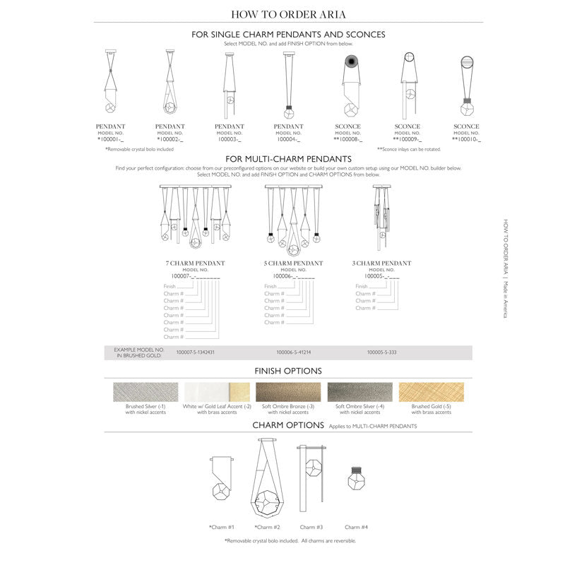 Aria 1 - Light Pendant
