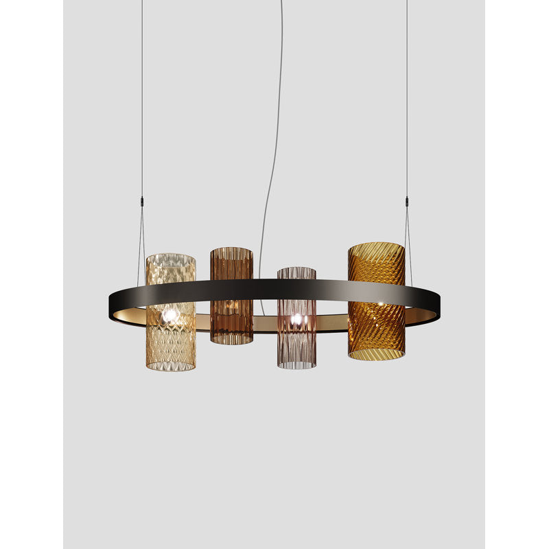 Armonia Suspension Ov1 Multicolor 1 Matt Black Nickel_Matt Copper 2 E12 Ul