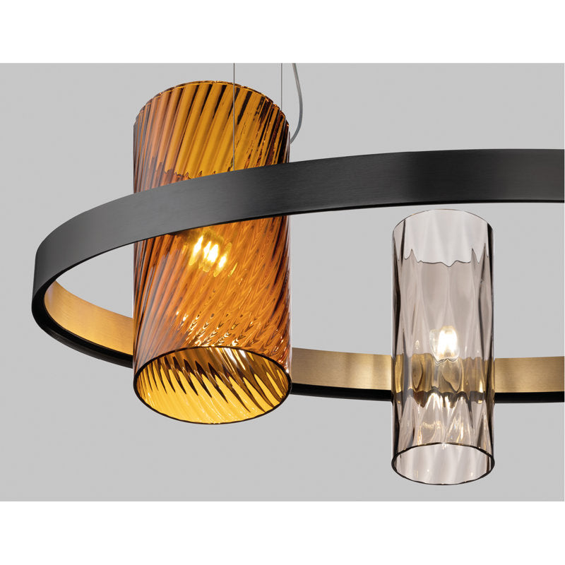 Armonia Suspension Ov1 Multicolor 1 Matt Black Nickel_Matt Copper 2 E12 Ul