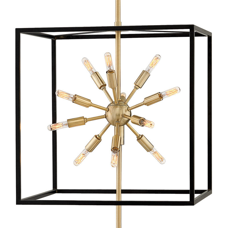 Aros 36 - Light Sputnik Modern Linear Chandelier