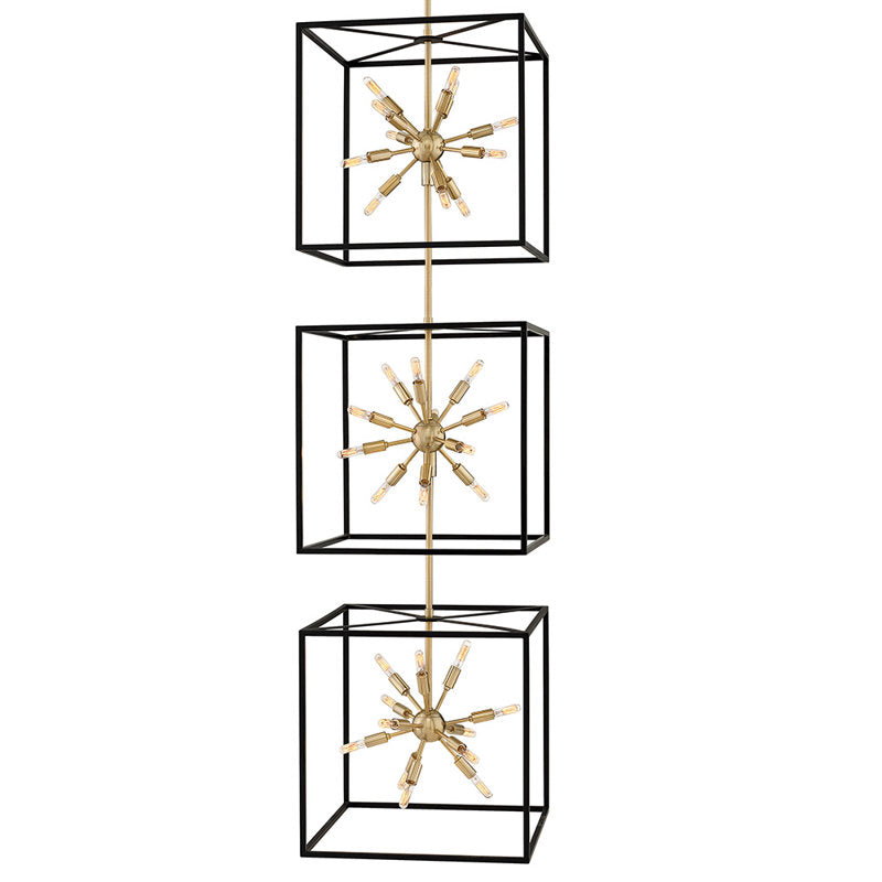 Aros 36 - Light Sputnik Modern Linear Chandelier