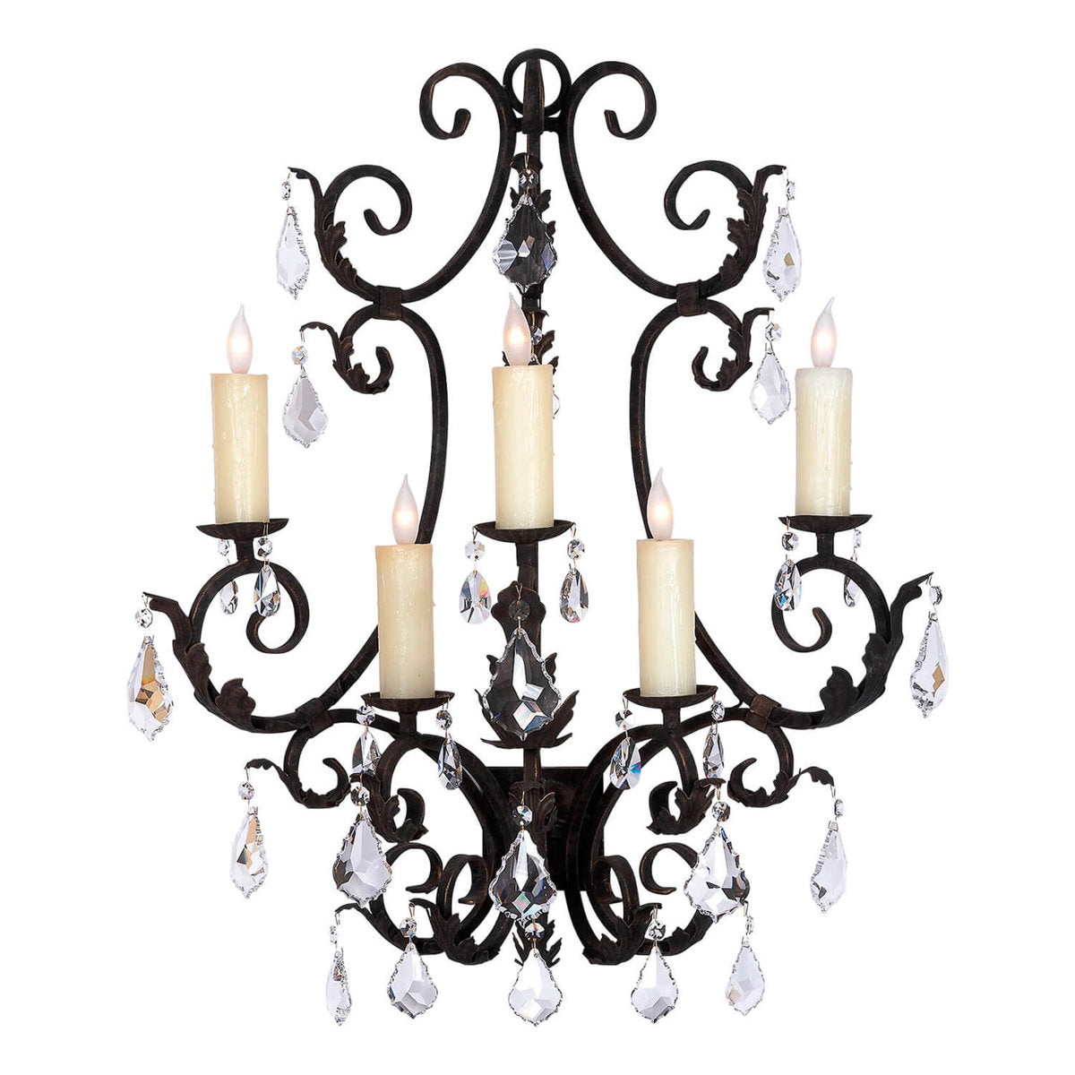 Ashore 5 - Light LED Candle Wall Light
