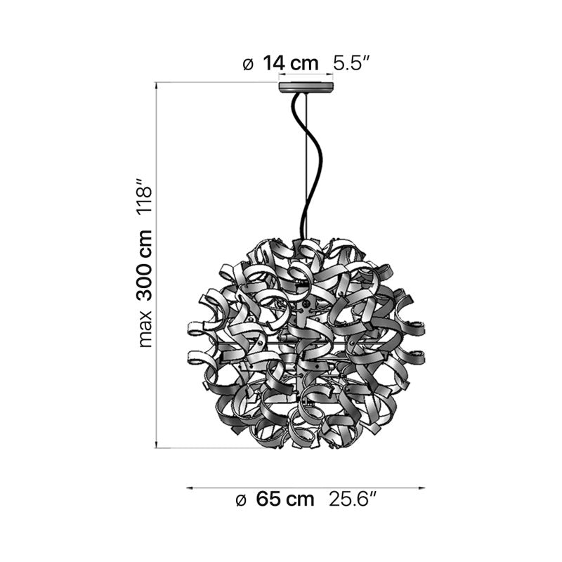 Astro 9 - Light Chandelier