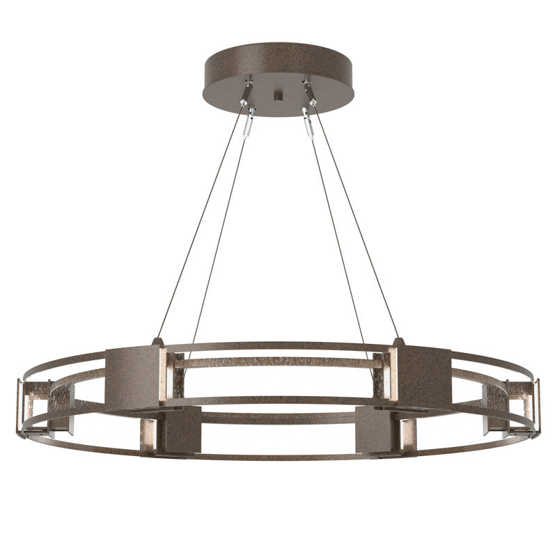 Aura Glass Ring Chandelier