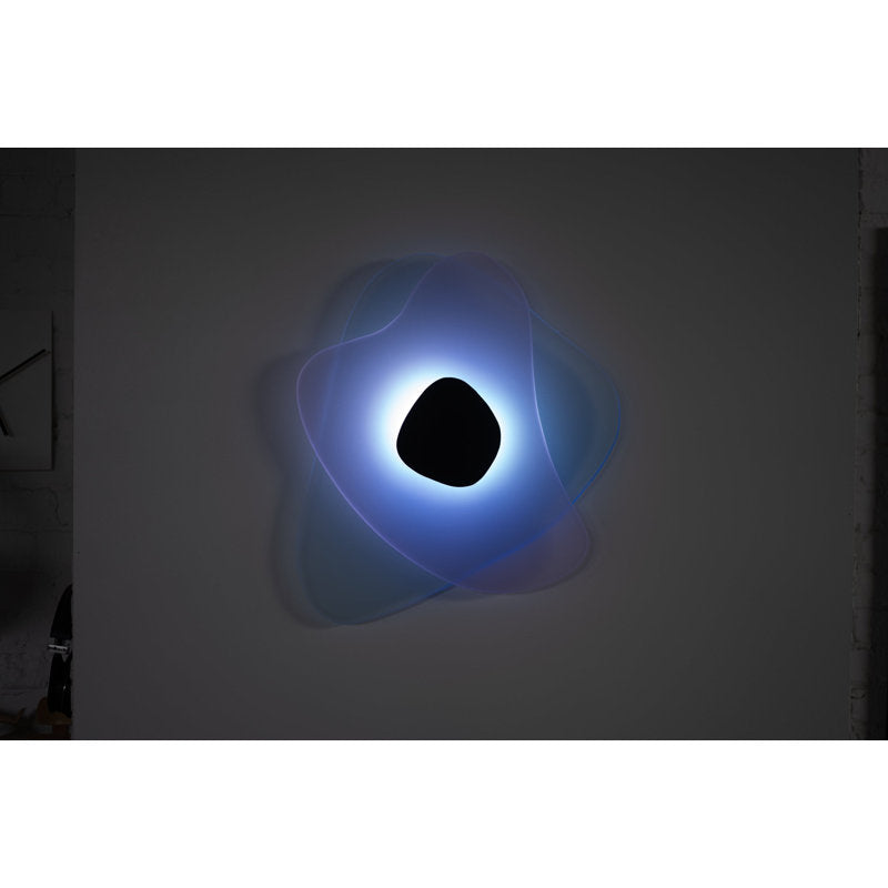 Aurora Aluminum LED Flush Mounted Sconce
