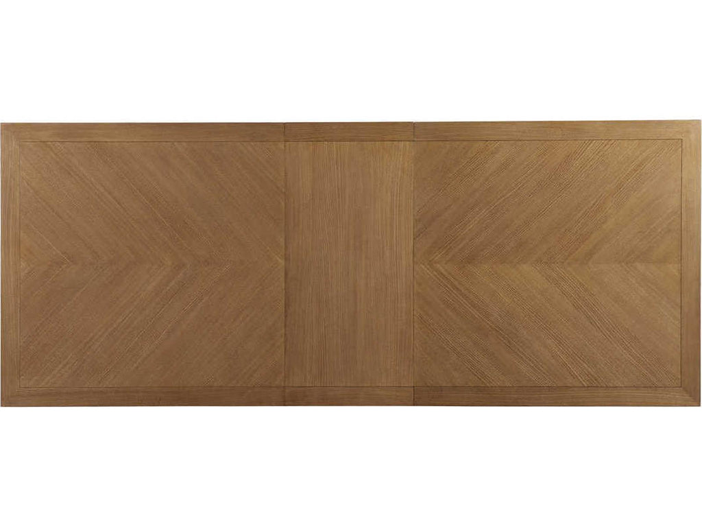 Newport Oceanfront 88-Inch Rectangle Extension Dining Table Sandstone Elm