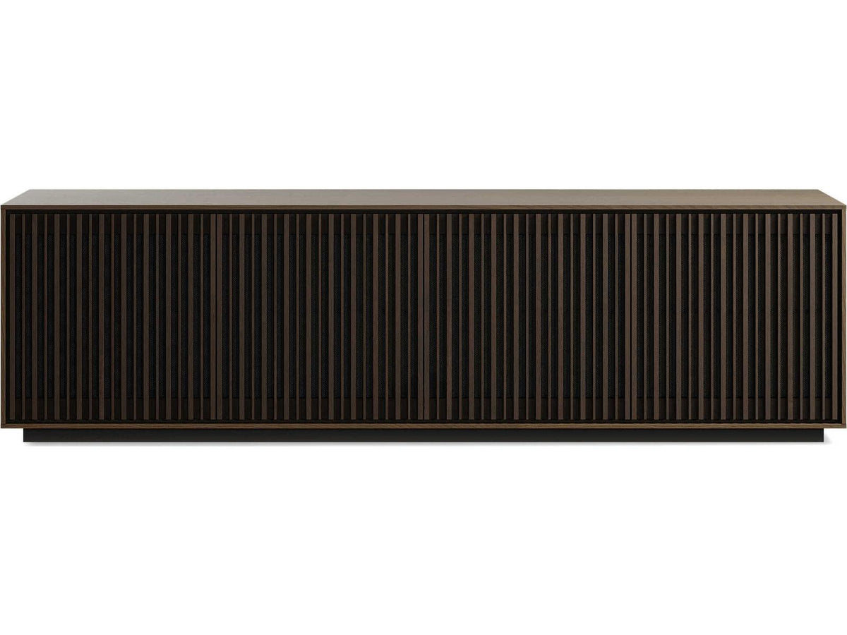 Profile 8479 Four-Door Media Console in Toasted Oak