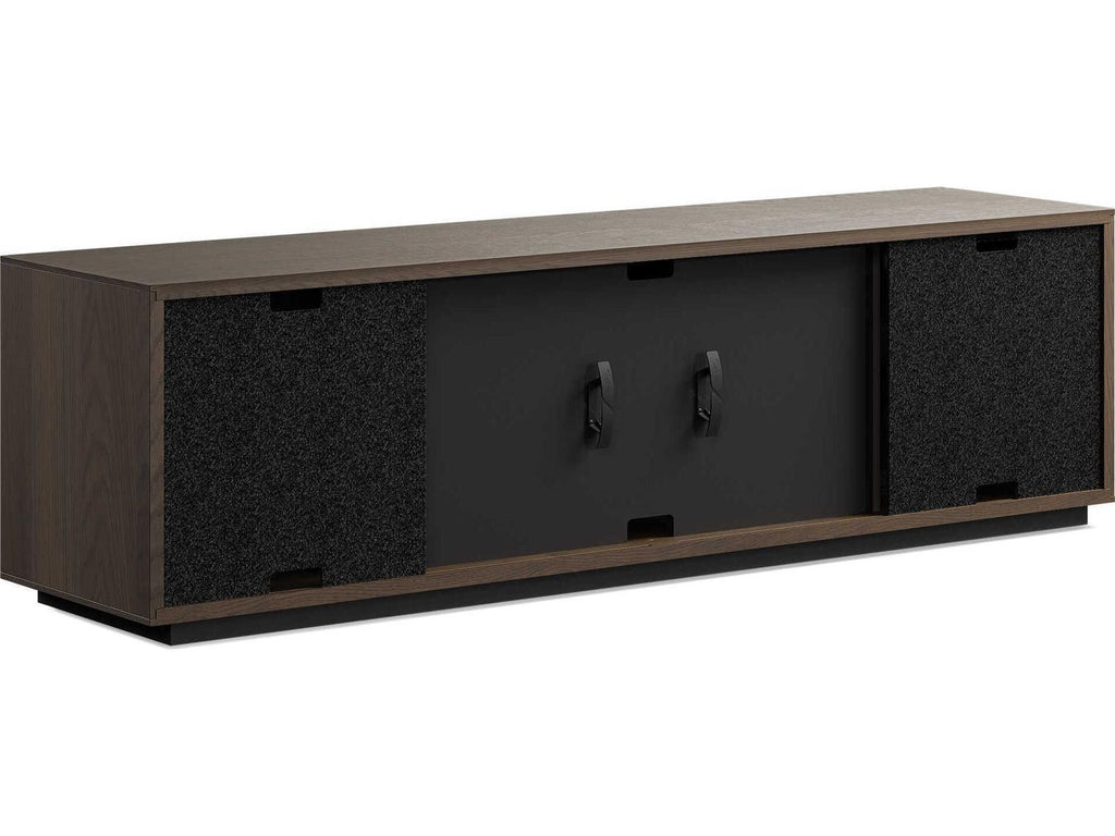 Profile 8479 Four-Door Media Console in Toasted Oak