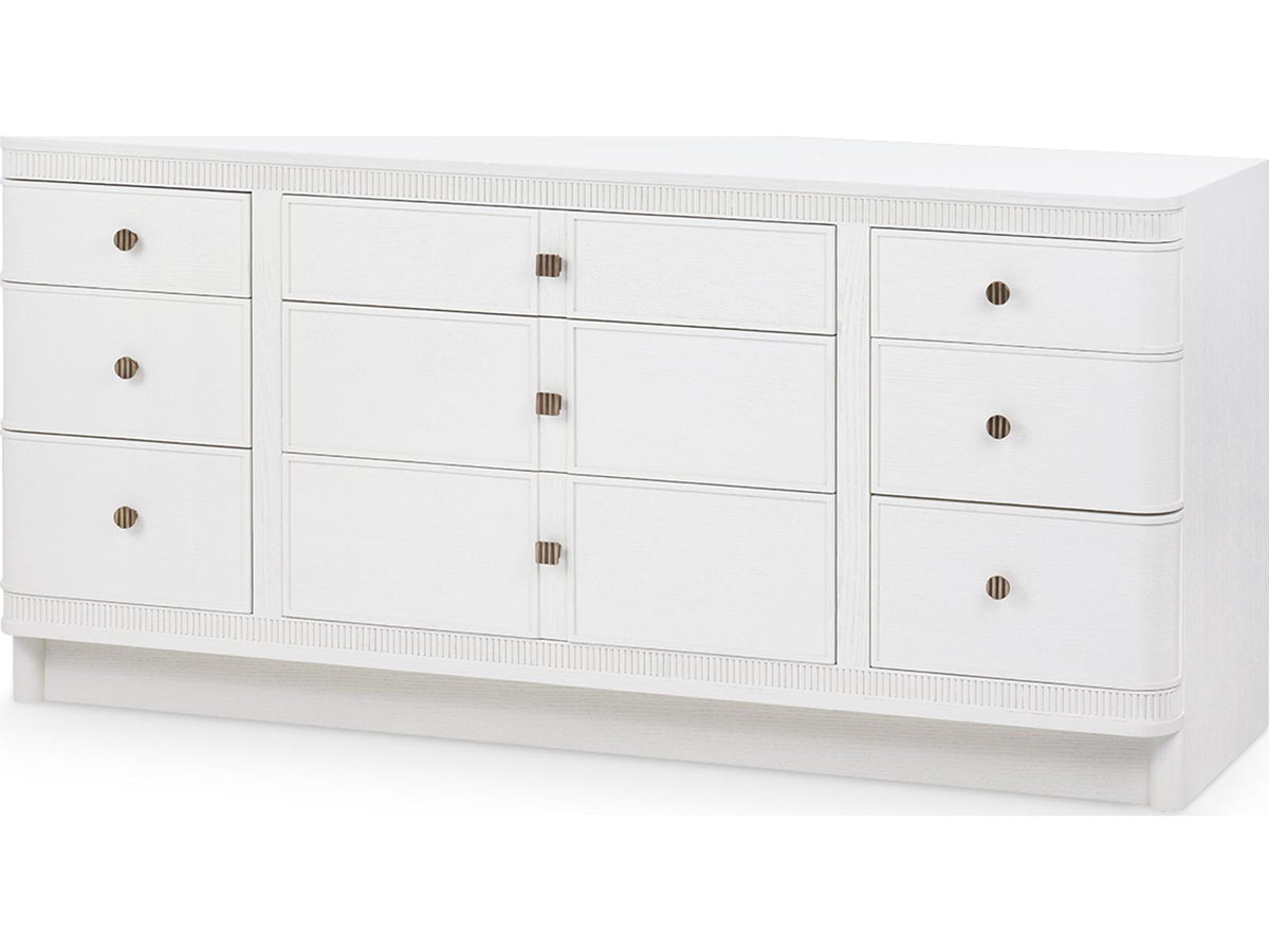 Sienna 9-Drawer Dresser in Glazed Whisper White