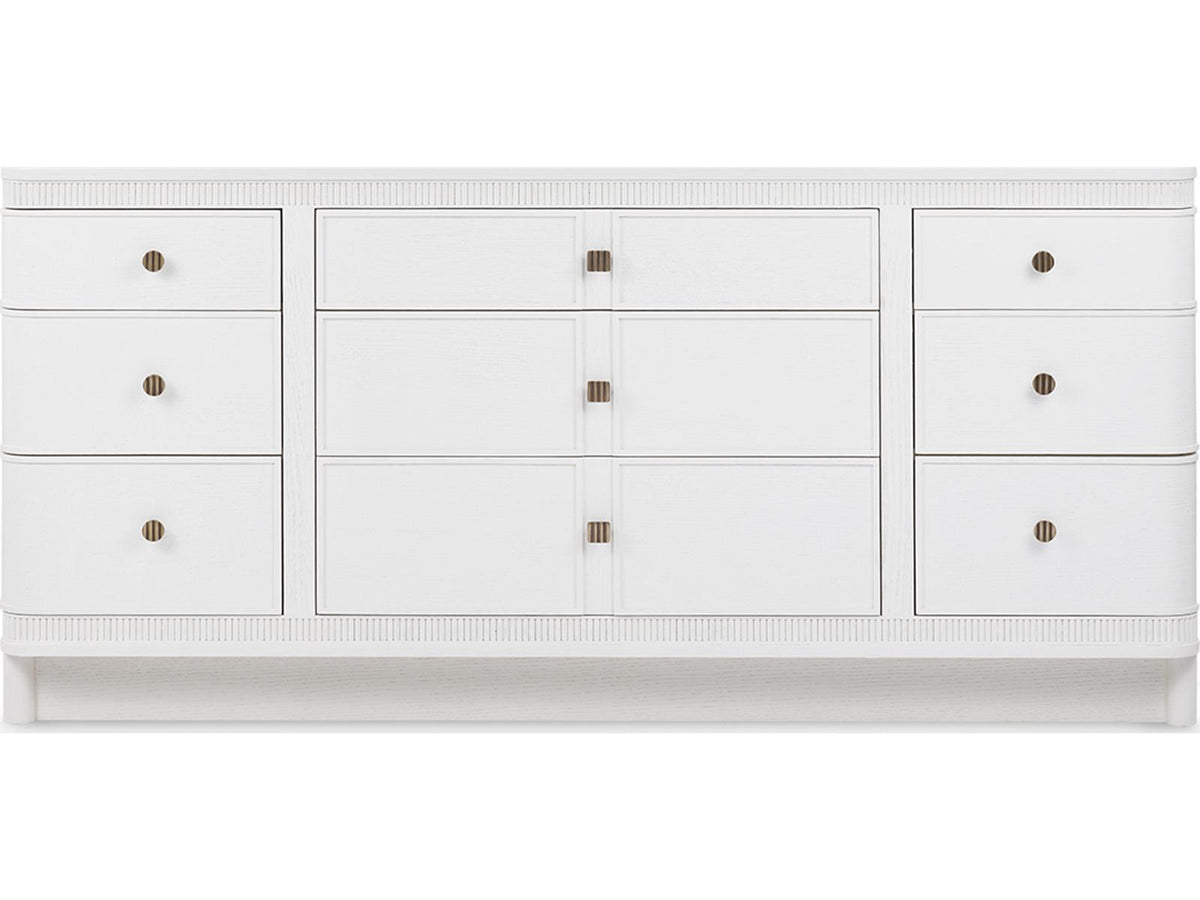 Sienna 9-Drawer Dresser in Glazed Whisper White