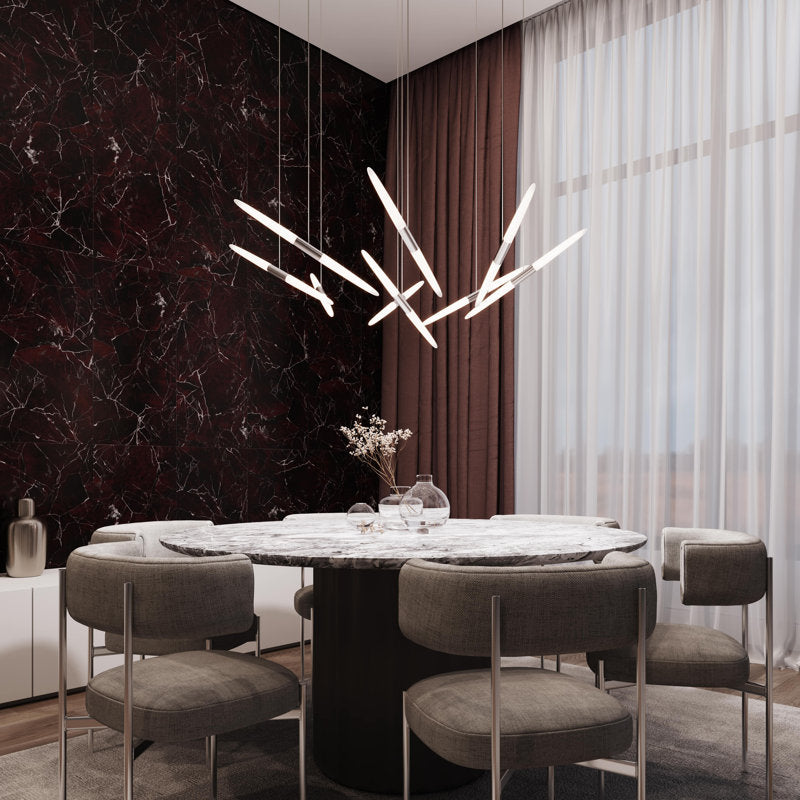Ballet 9 - Light LED Chandelier