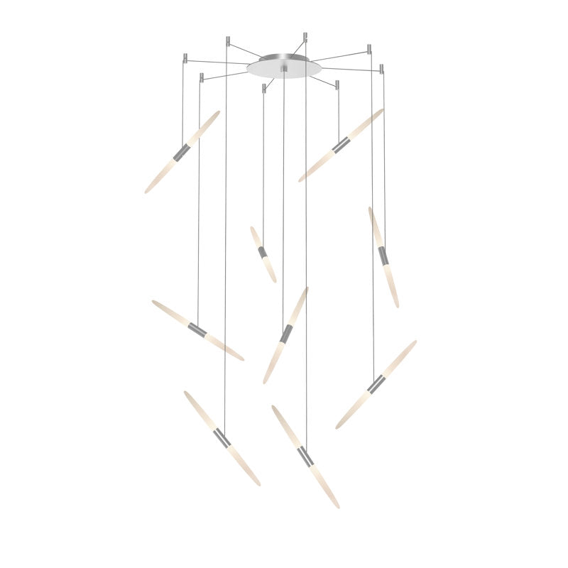 Ballet 9 - Light LED Chandelier