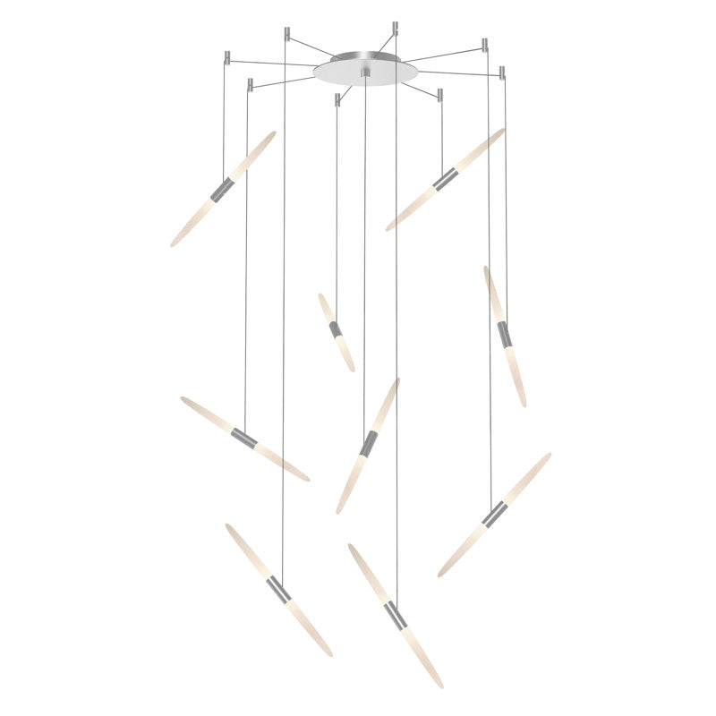 Ballet 9 - Light LED Chandelier