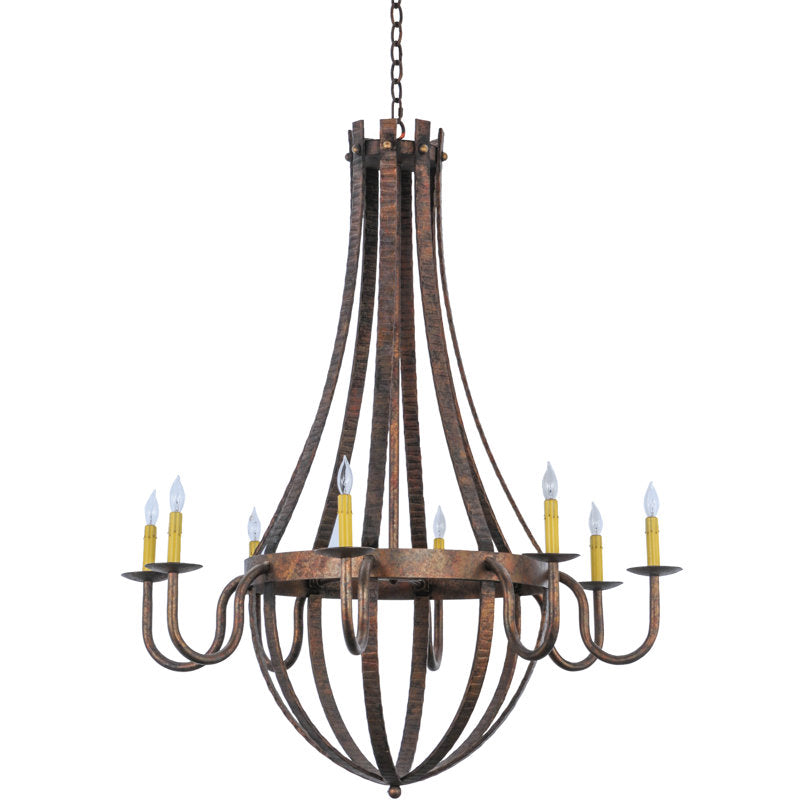 Barrel Stave 8 - Light Chandelier