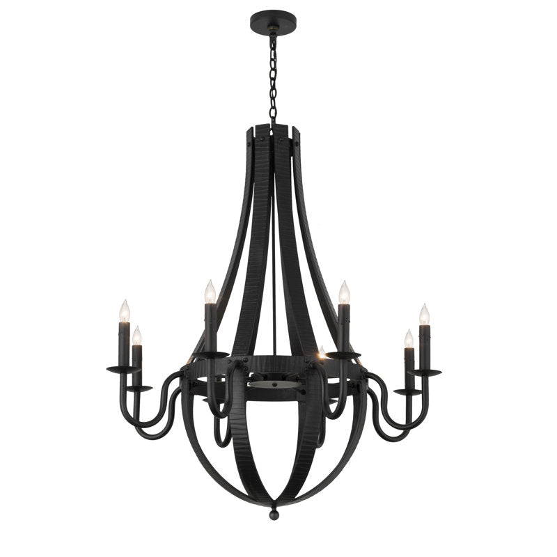 Barrel Stave Metallo 8 - Light Pendant