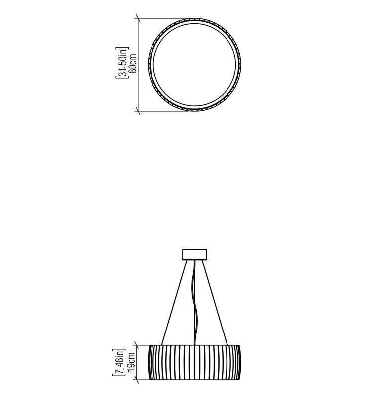 Barril Chandelier