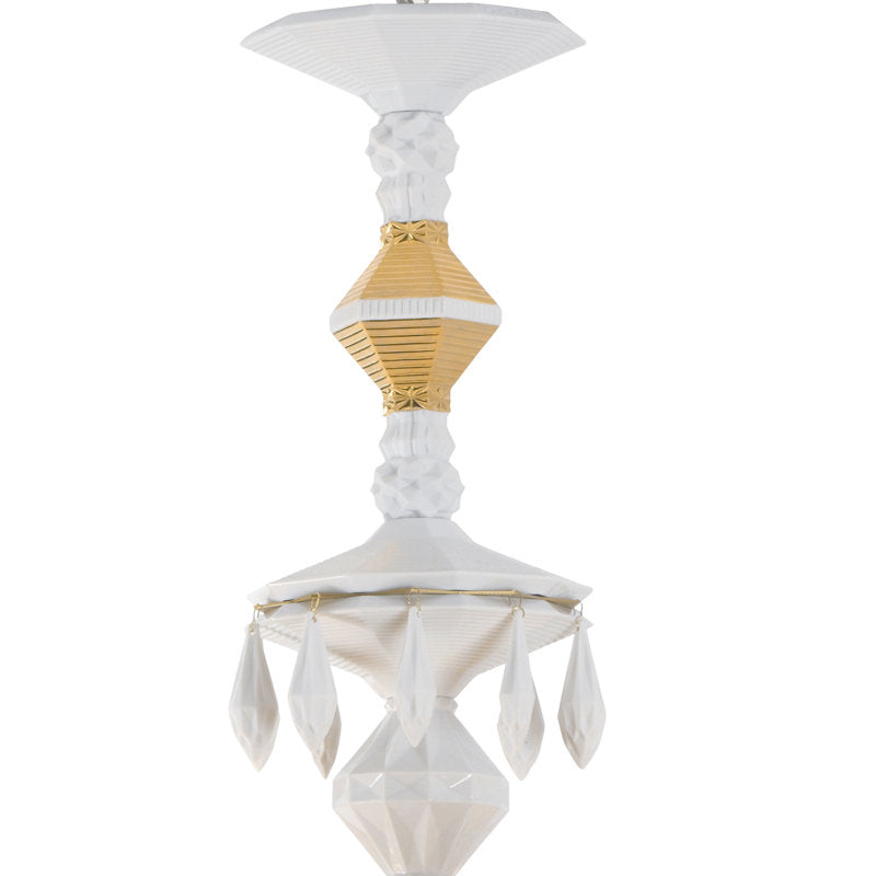 Belle de Nuit 40 - Light Shaded Tiered Chandelier