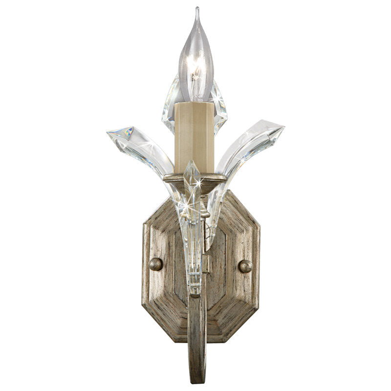 Beveled Arcs 1 - Light Candle Wall Light