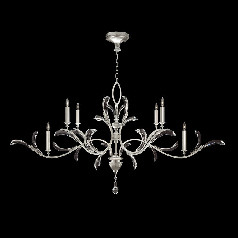 Beveled Arcs 6 - Light Chandelier