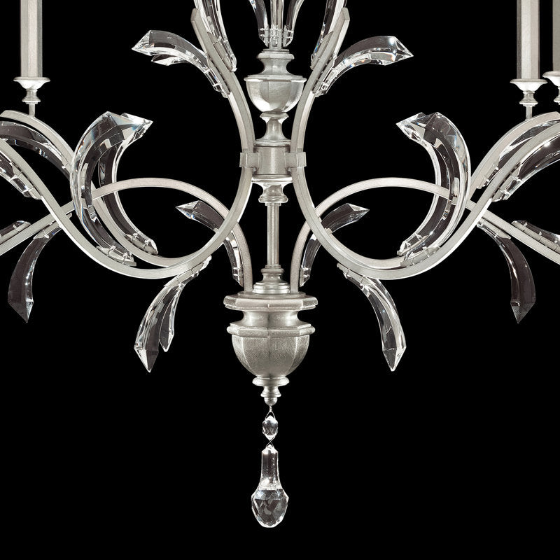 Beveled Arcs 6 - Light Chandelier