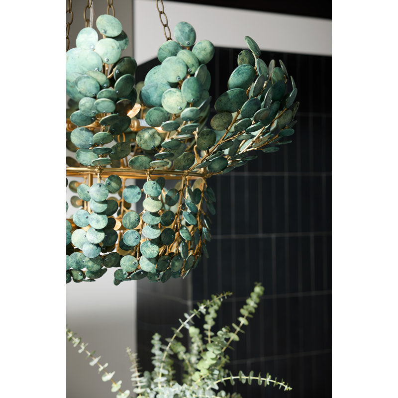 Bilal 8 - Light Iron Chandelier