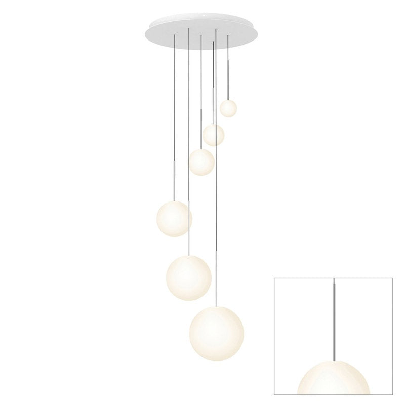 Bola Sphere Pendant Chandelier