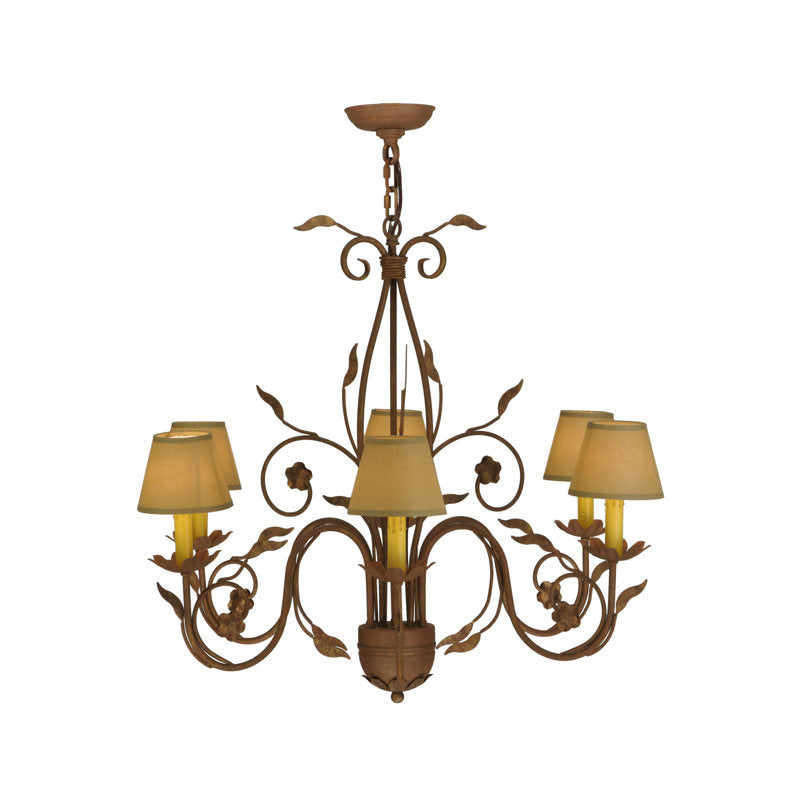 Bordeaux 6 - Light Chandelier