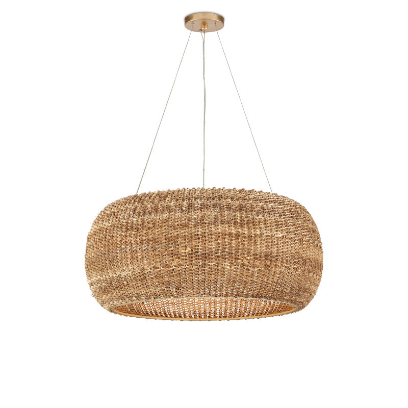 Boucle 6 - Light Wrought Iron Chandelier