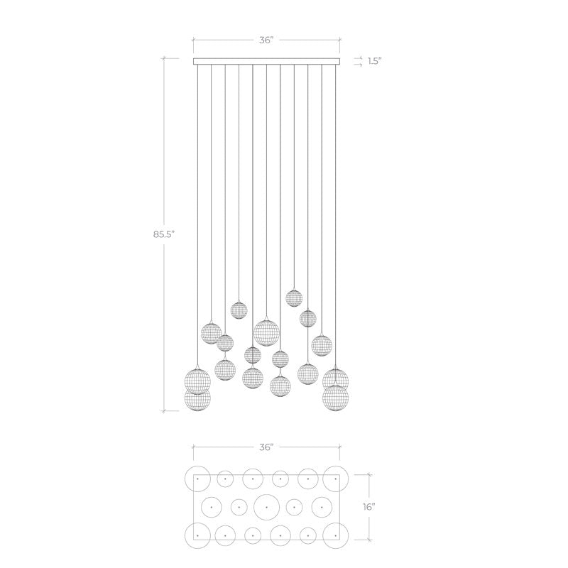 Breeze 17 - Light Pendant