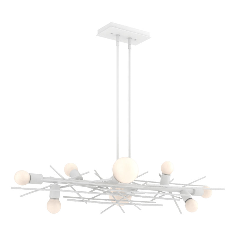 Brindille 8 - Light Kitchen Island Linear Pendant