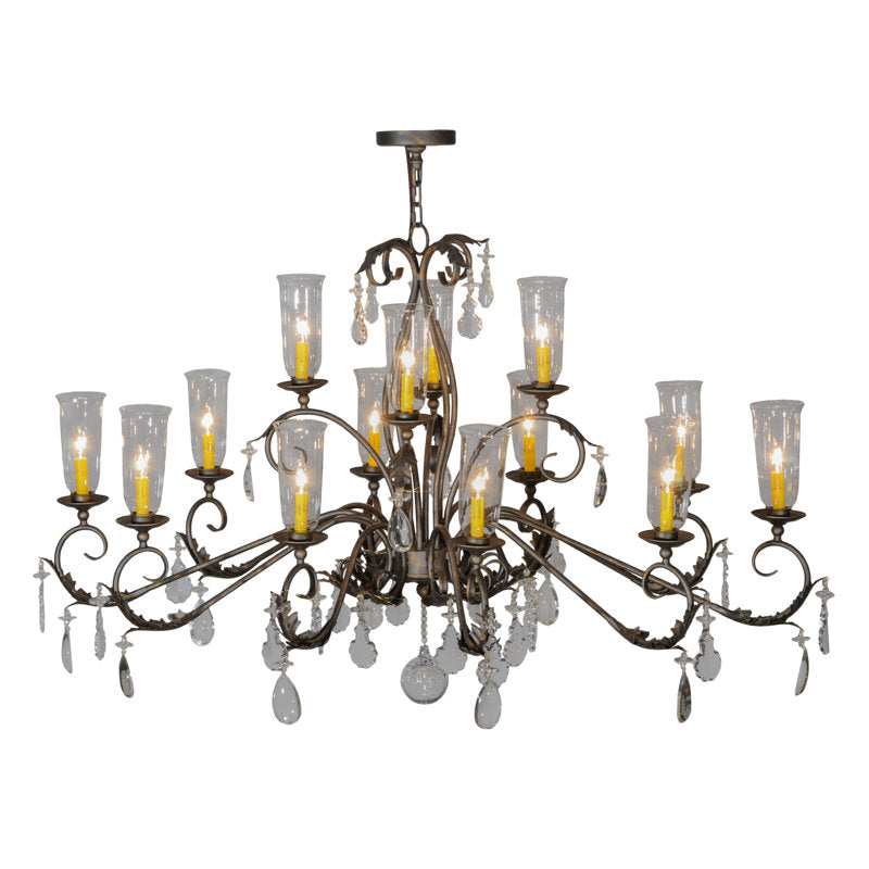 Burntwood 14 - Light Chandelier