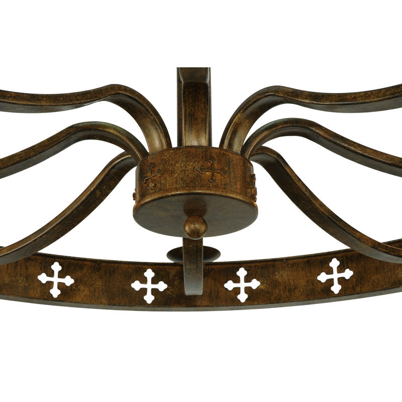 Byzantine 8 - Light Flush Mount