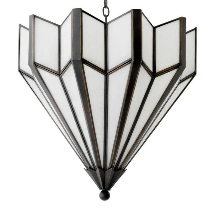 CDJ Chandelier Victory bronze highlight finish