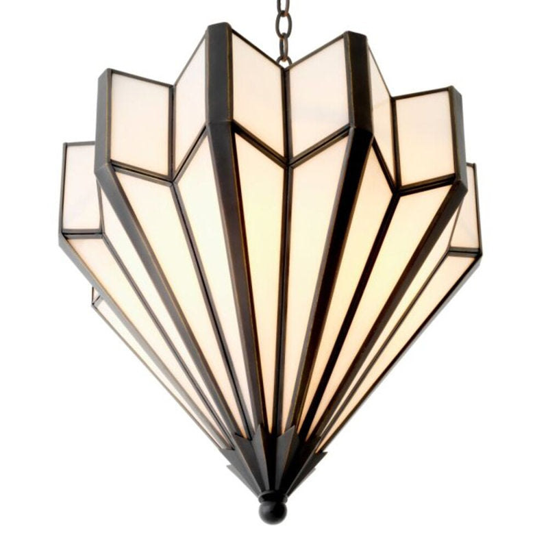 CDJ Chandelier Victory bronze highlight finish