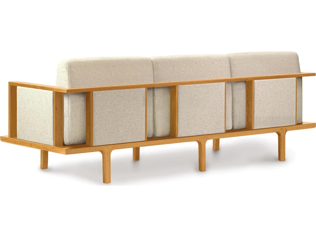 Sierra 3-Seat Upholstered Sofa in Solid Hardwood