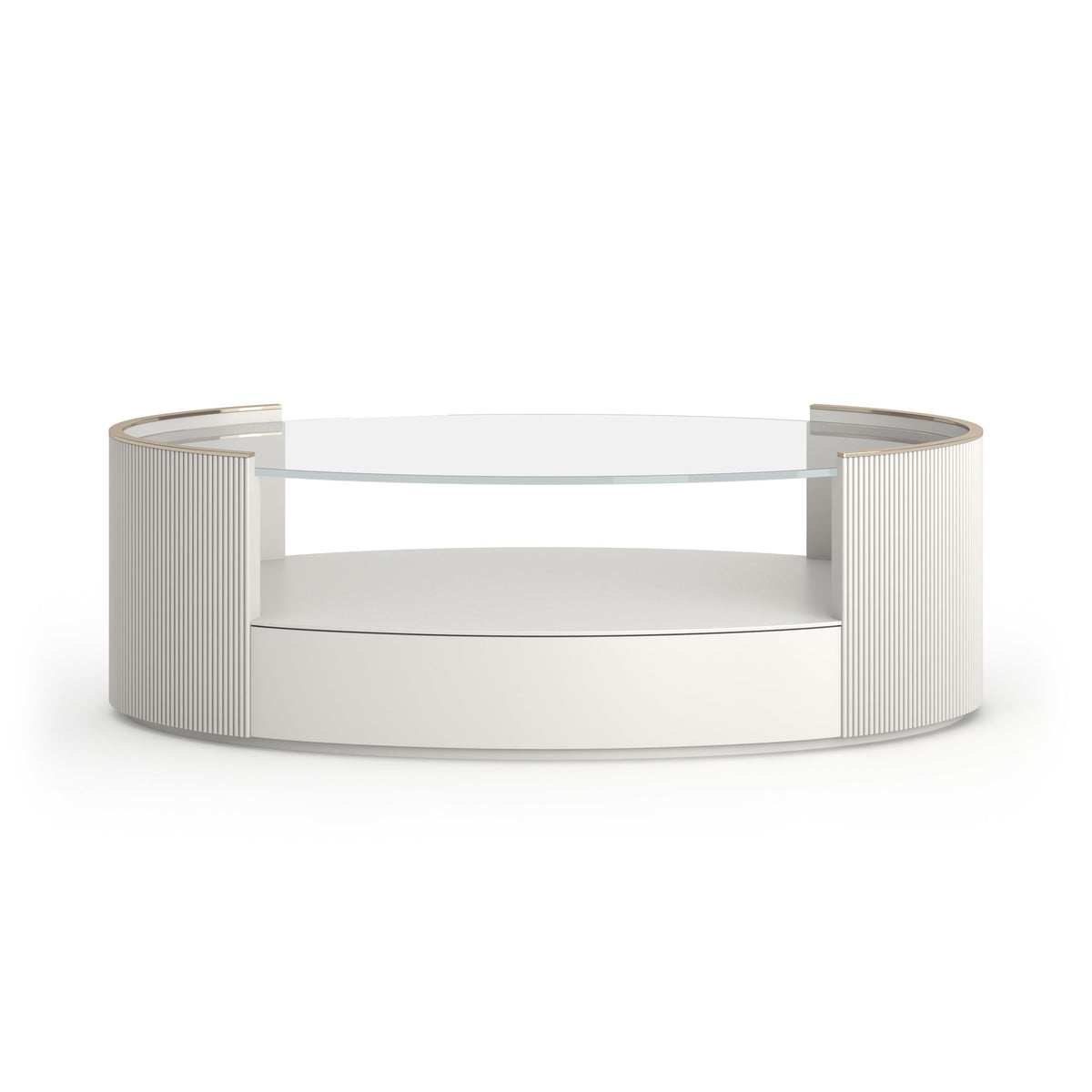 Caracole Classic Love Oval Cocktail Table