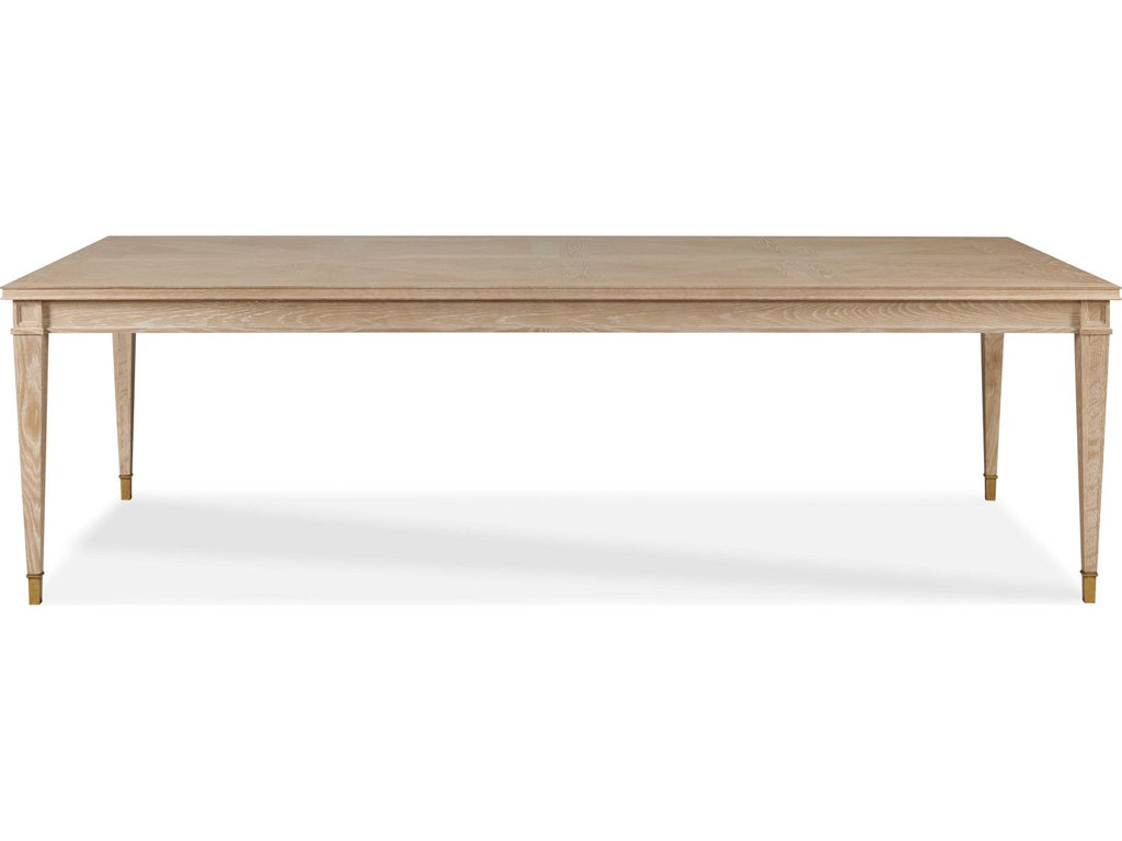 Maison '47 100-Inch Rectangular Dining Table in Blonde Cerused Oak