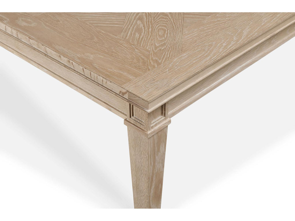 Maison '47 100-Inch Rectangular Dining Table in Blonde Cerused Oak