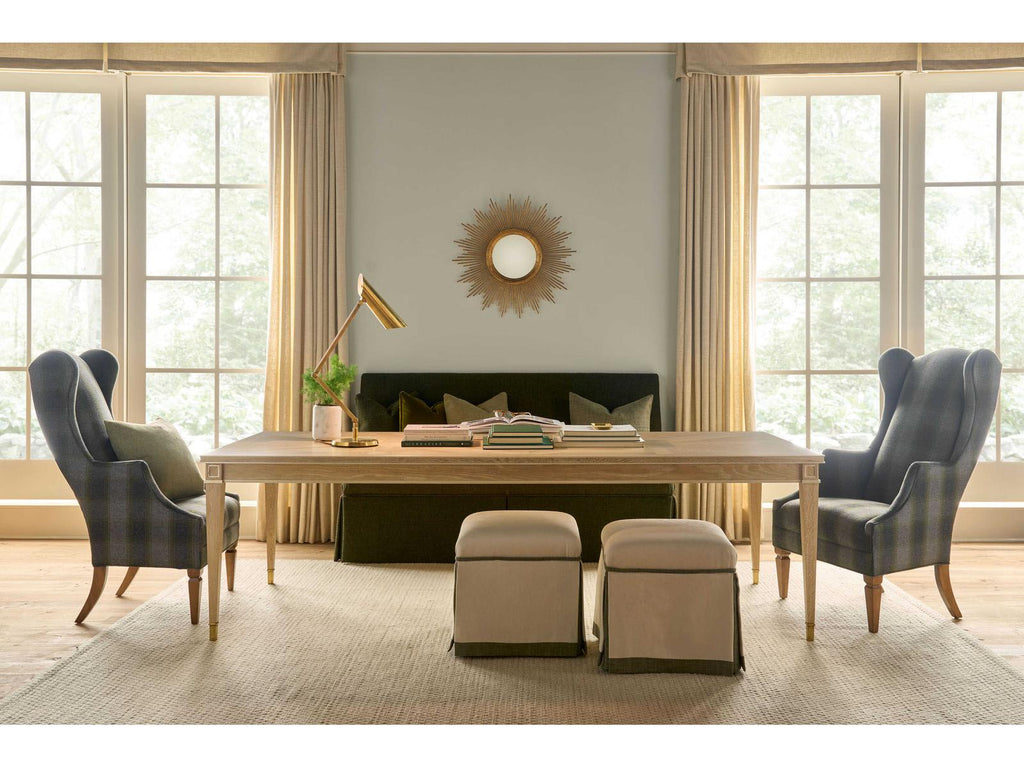 Maison '47 100-Inch Rectangular Dining Table in Blonde Cerused Oak