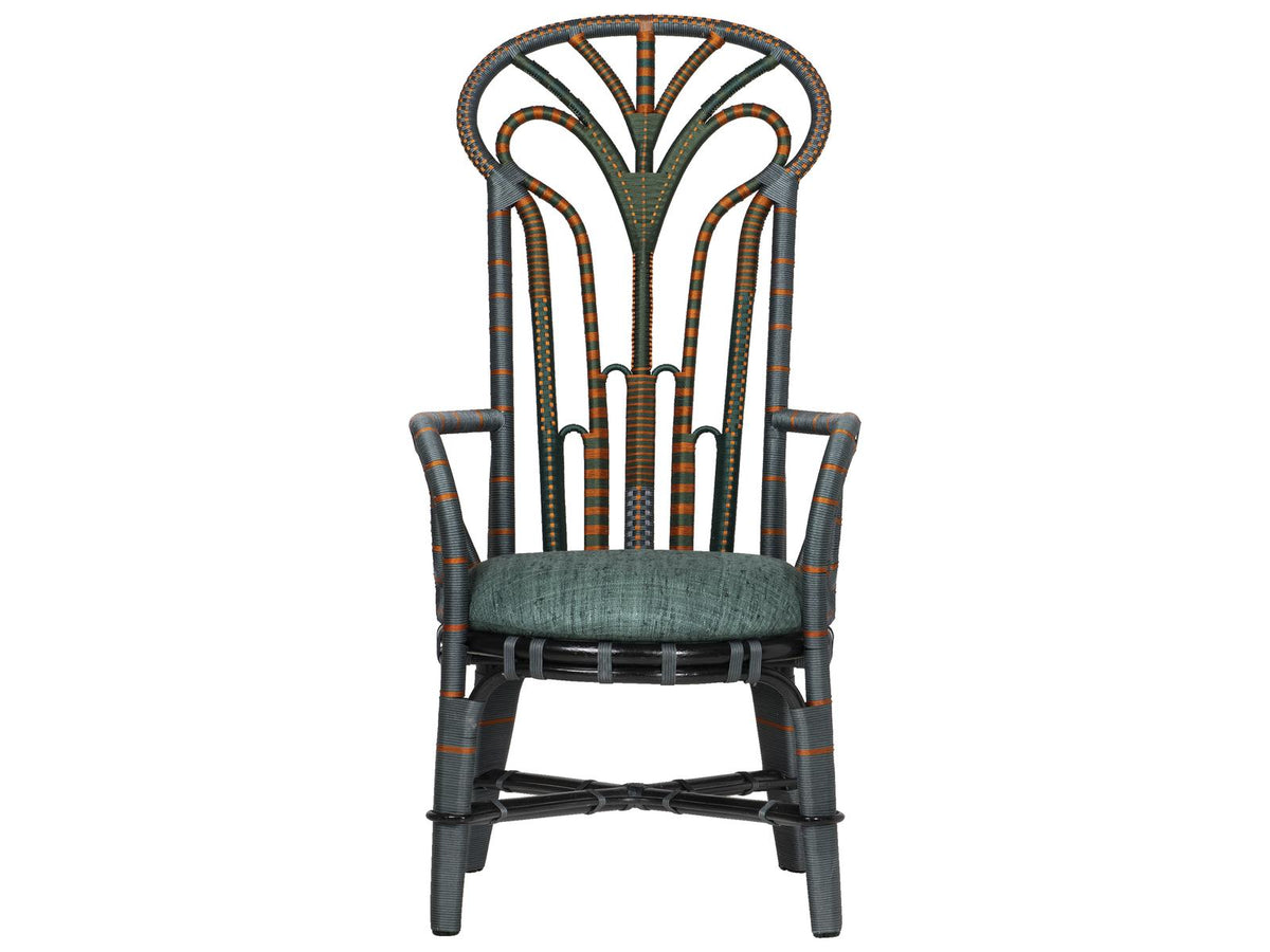 Benin Green Accent Chair