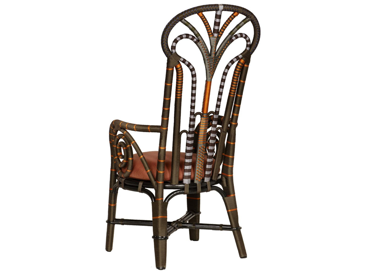 Benin Brown Accent Chair