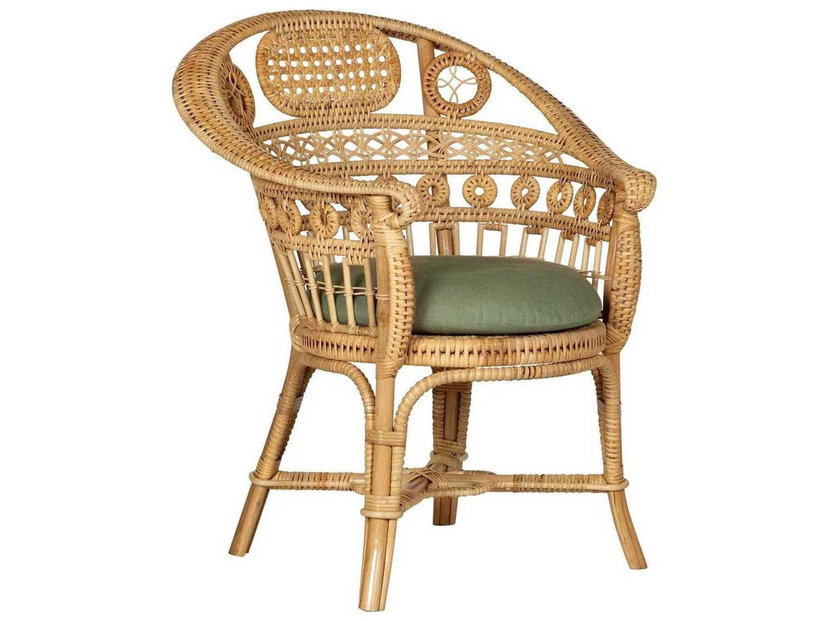 Eugenie Brown Accent Chair