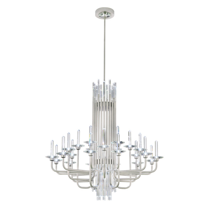 Calliope 24 Light Crystal LED Chandelier