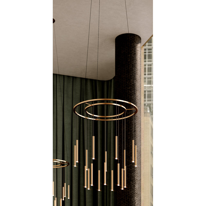 Candle 18 - Light LED Chandelier