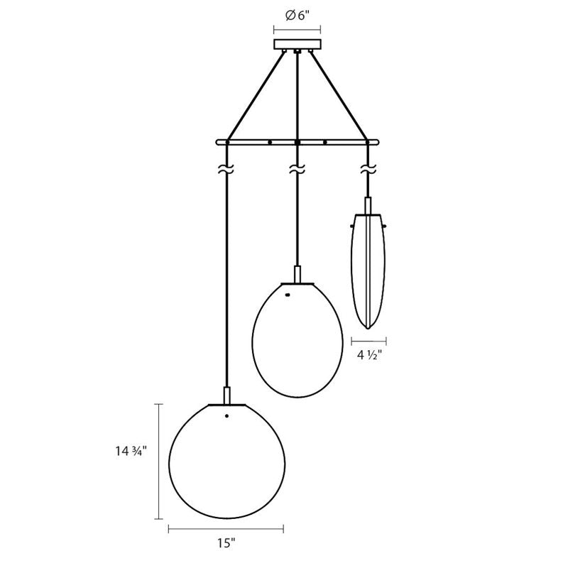 Cantina 3 - Light Pendant
