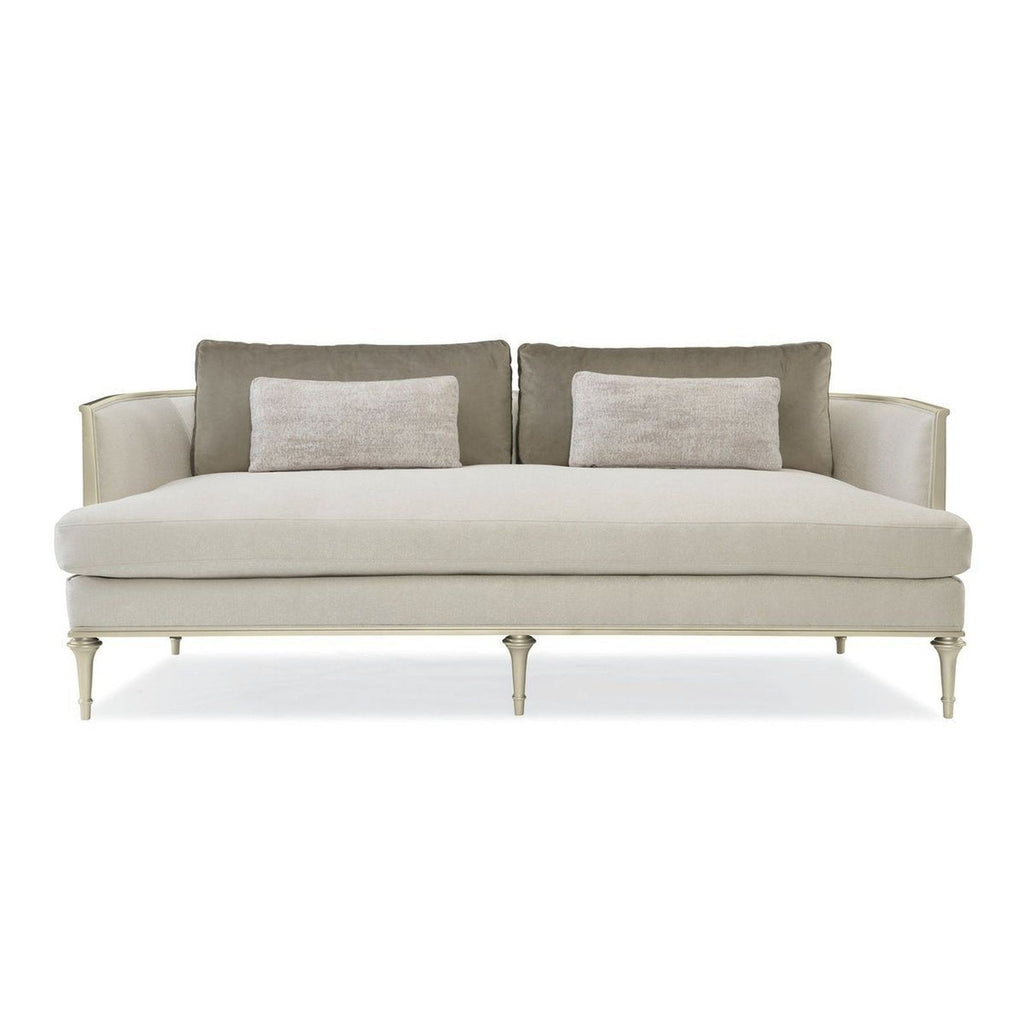 Caracole Upholstery Quit Your Metal-ing Sofa