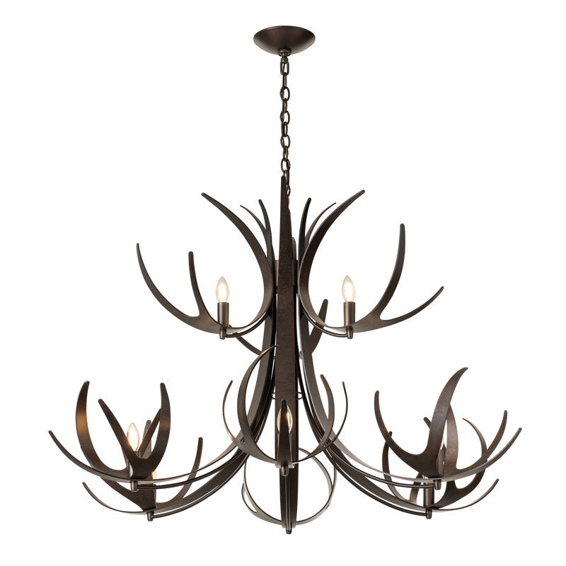 Caribou 9-Light Tiered Chandelier