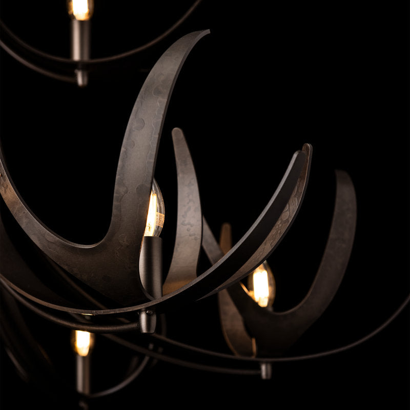 Caribou 9-Light Tiered Chandelier